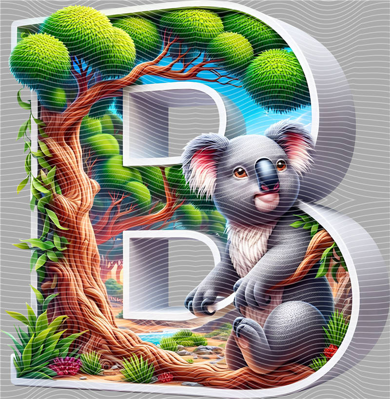 Letters A to Z and Number-AZ 5
